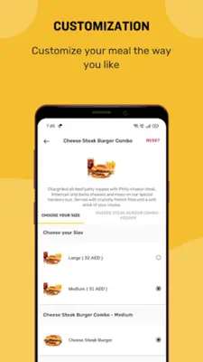 Hardee's UAE-Order online android App screenshot 2