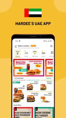 Hardee's UAE-Order online android App screenshot 5